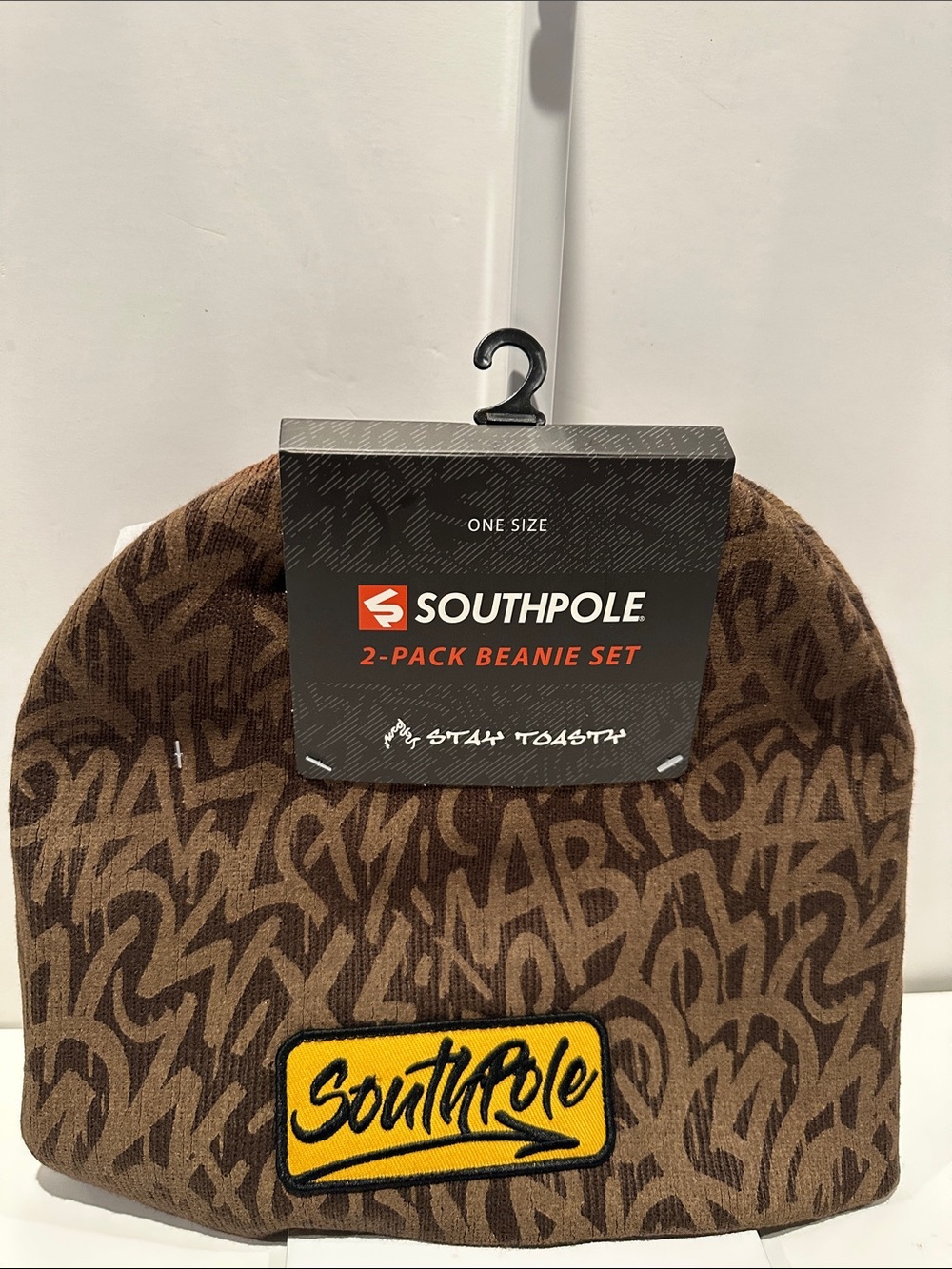 NWT South Pole (2) Set Stay Toast Men’s Beanies.
